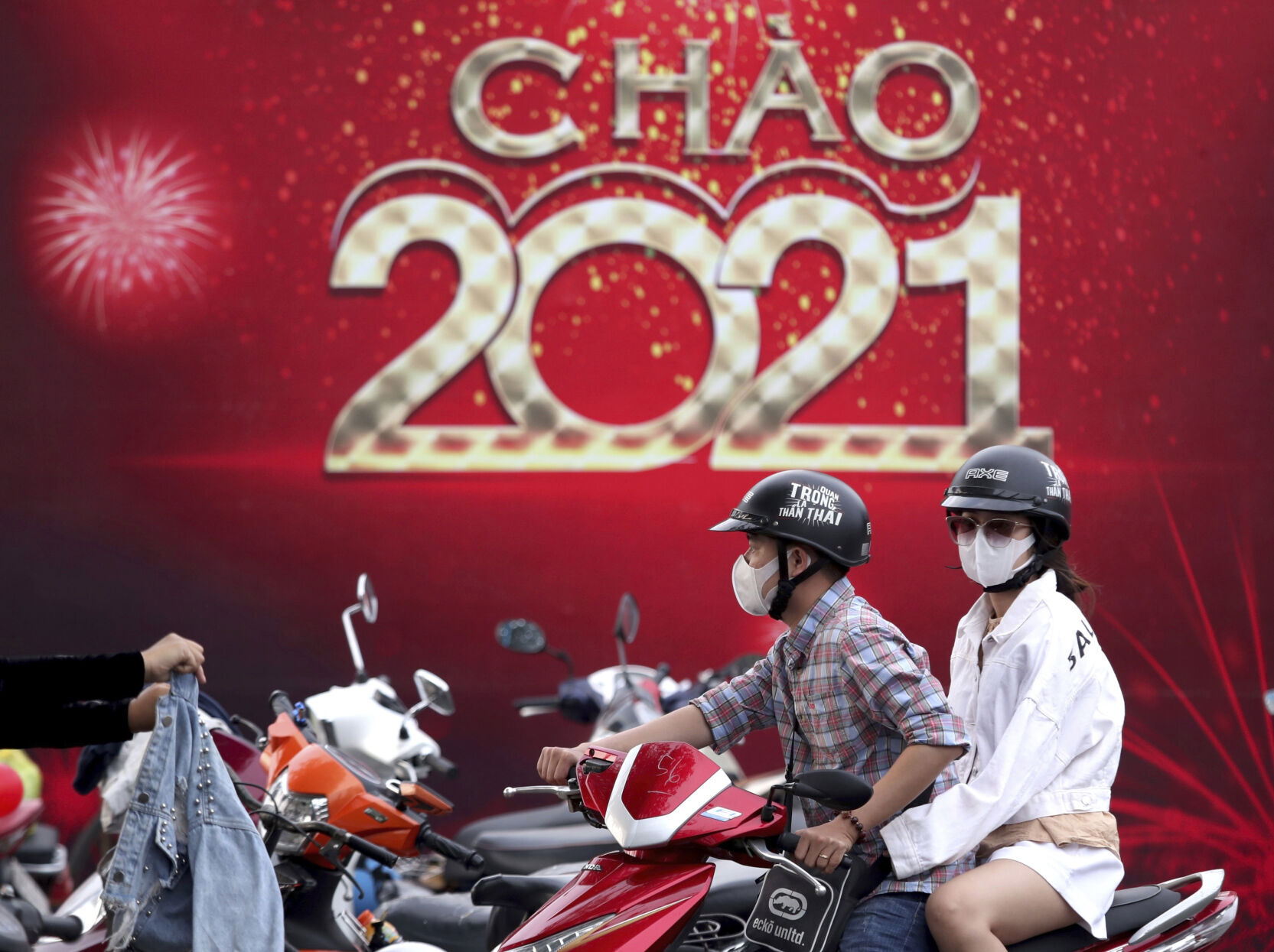 Virus Outbreak Vietnam New Years Eve